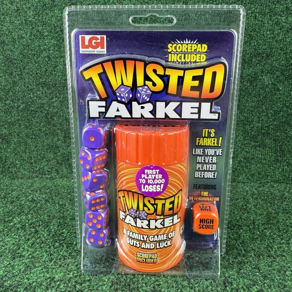 LGI Legendary Games - Twisted Farkel Family Dice Game - NEW - Sealed